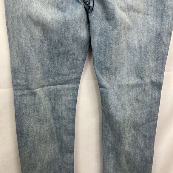 EVIDNT Verona skinny Ankle step hem destroyed jeans size 27 NWT - Picture 7 of 13